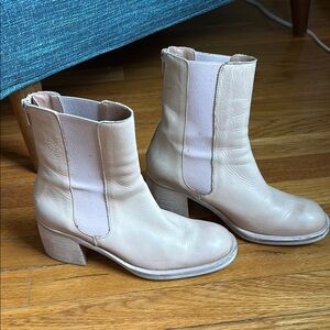 Free People Spring leather heeled boots